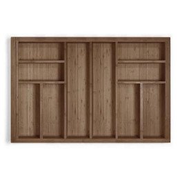 CUBERTERO MADERA EXTENSIBLE  M80/110 NOGAL