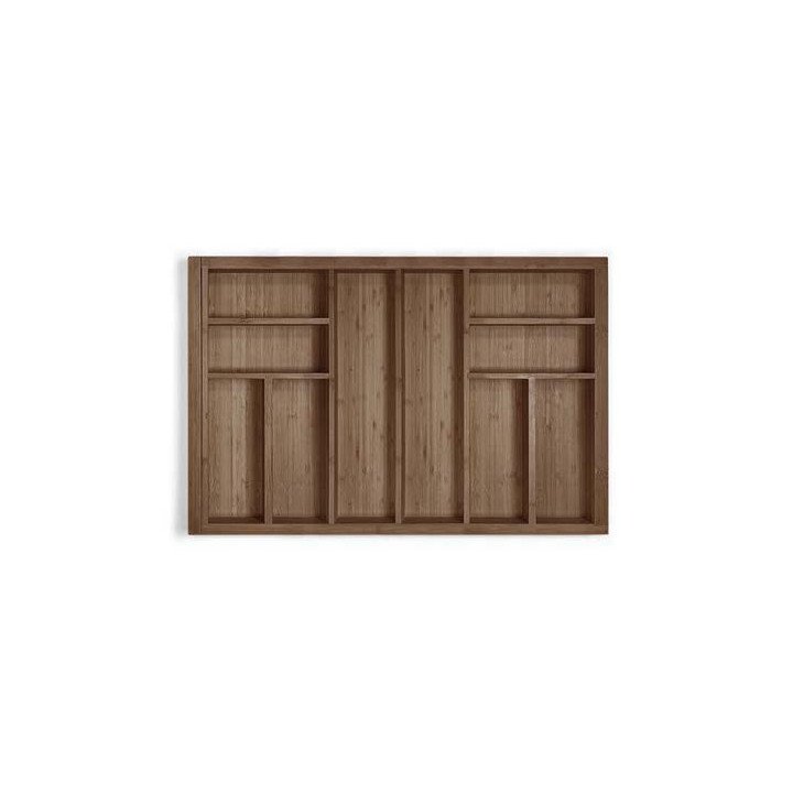 CUBERTERO MADERA EXTENSIBLE  M80/110 NOGAL