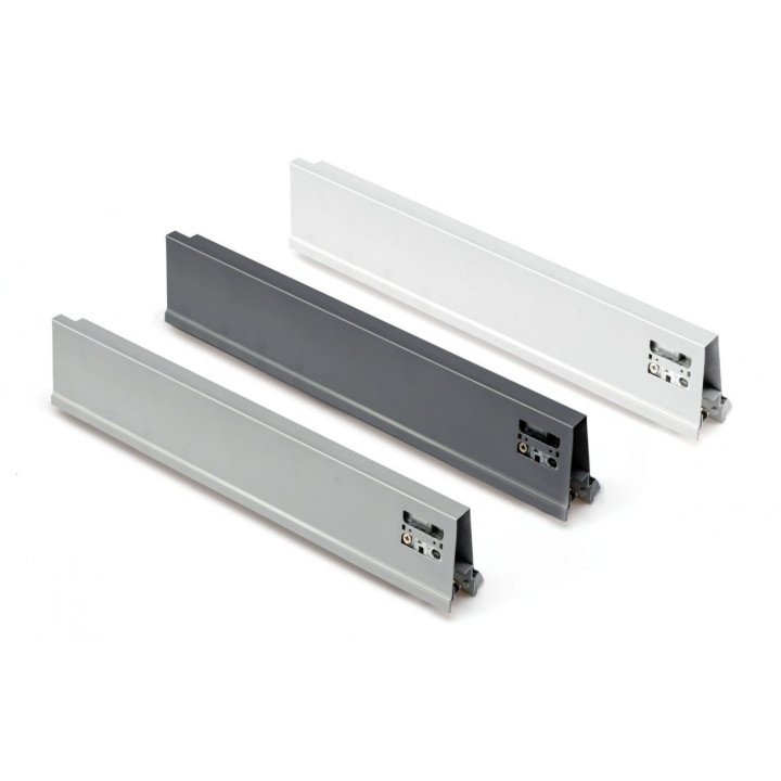 SET LATERAL TIPO TANDEM PARA CAJON+80 CONECTOR 400mm.BLANCO