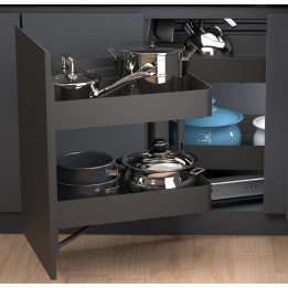 MAGIC CORNER LUX PRO ANTRACITA SOFT- IZQ.