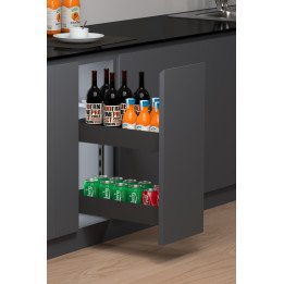 CANASTO EXT.M30- LUX PRO ANTRACITA SOFT
