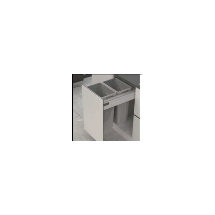 PORTARESIDUOS 2x27LTS. M45 SIN GUIAS