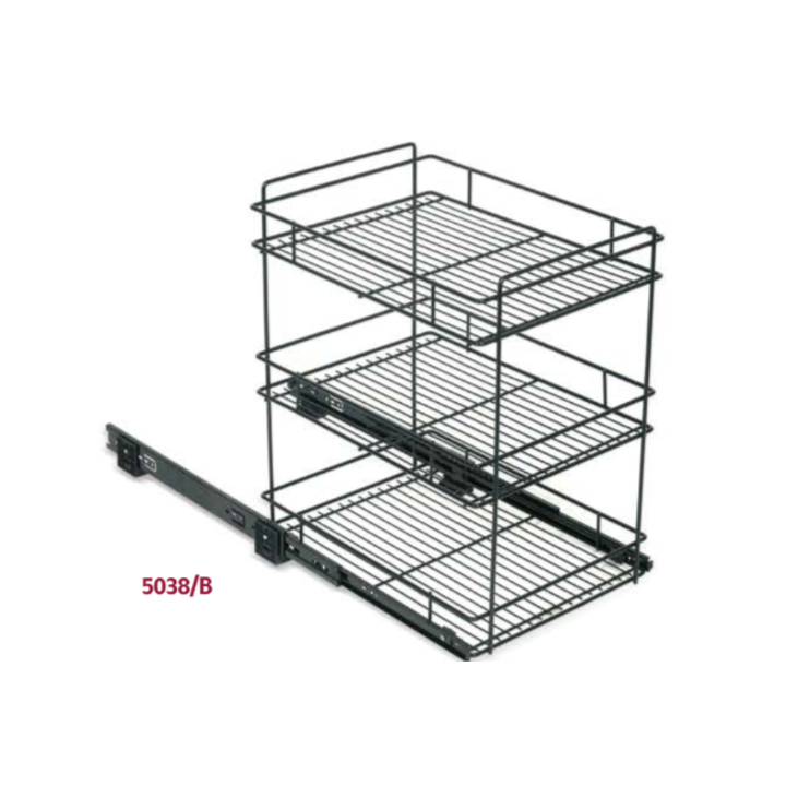 CANASTO CROMO 3 NIVELES 230x530