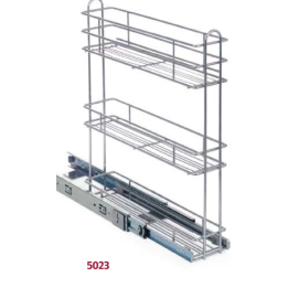 AJUSTE 3 NIVELES CROMO 130x530