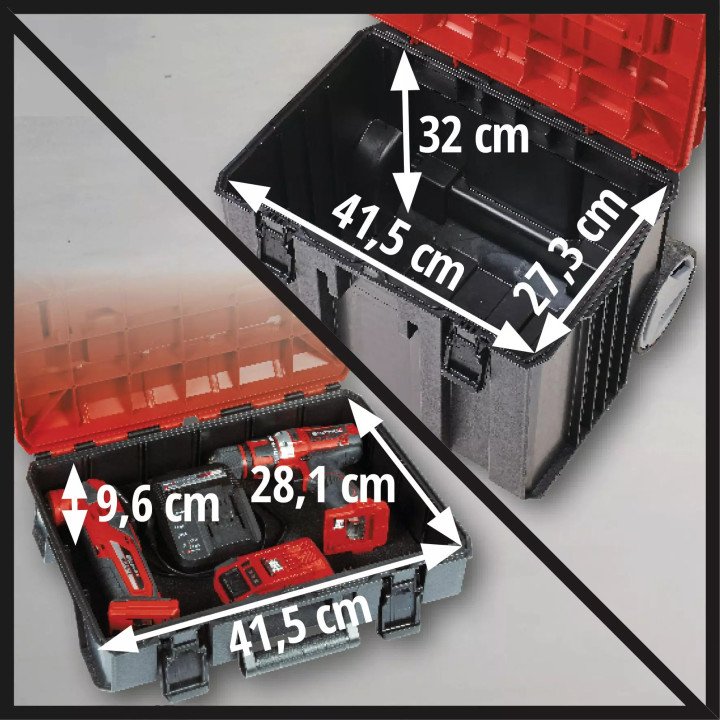 E-CASE SYSTEM CARRO EINHELL TOWER