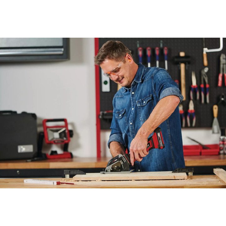 EINHELL MINI CIRCULAR TECS 18 SOLO +KIT DISCOS